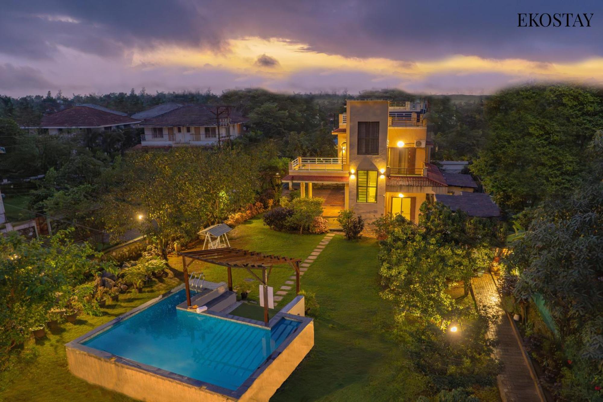 Ekostay Gold - Olive Crest Villa - Spacious Lawn لونافالا المظهر الخارجي الصورة