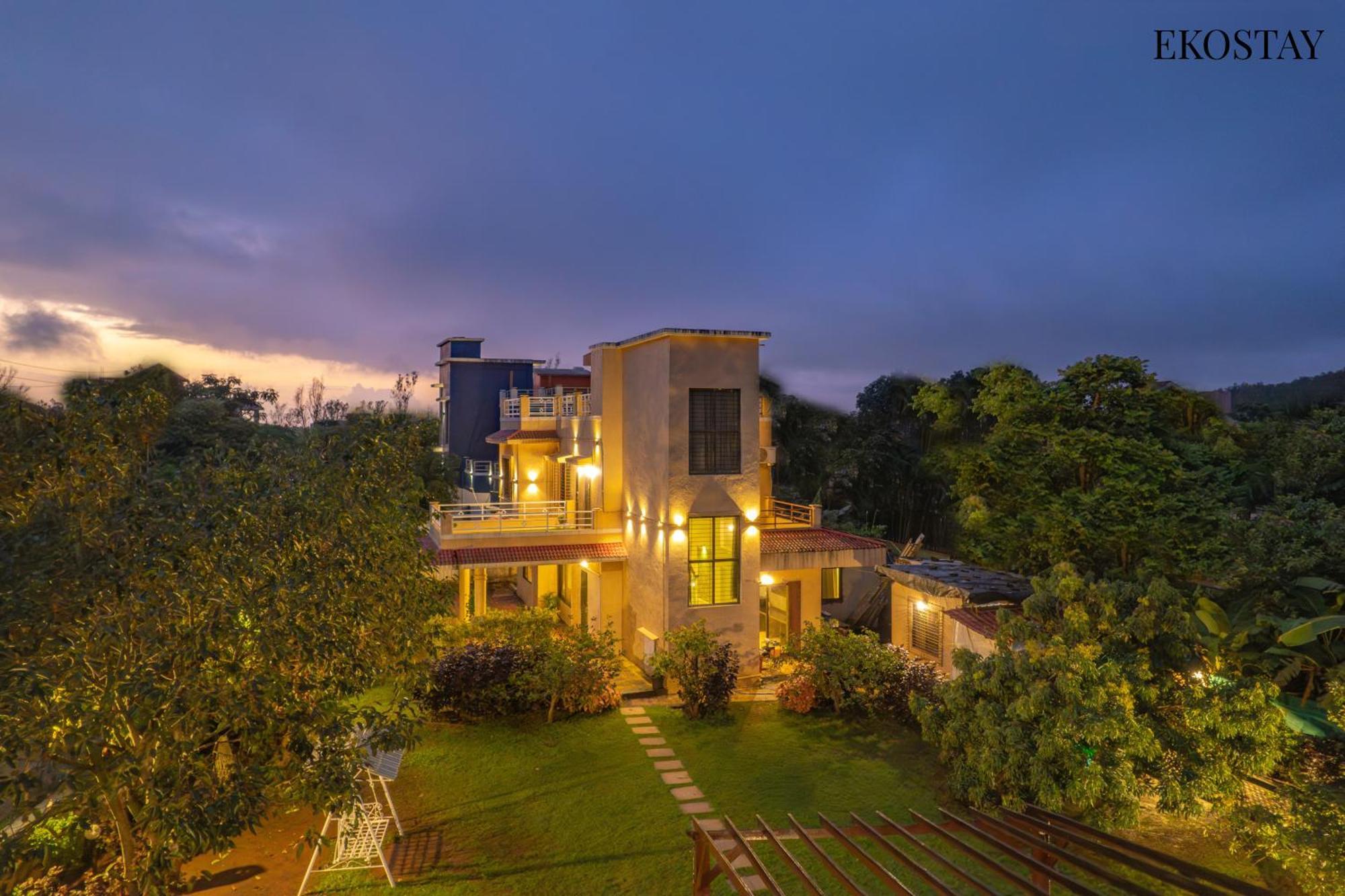 Ekostay Gold - Olive Crest Villa - Spacious Lawn لونافالا المظهر الخارجي الصورة